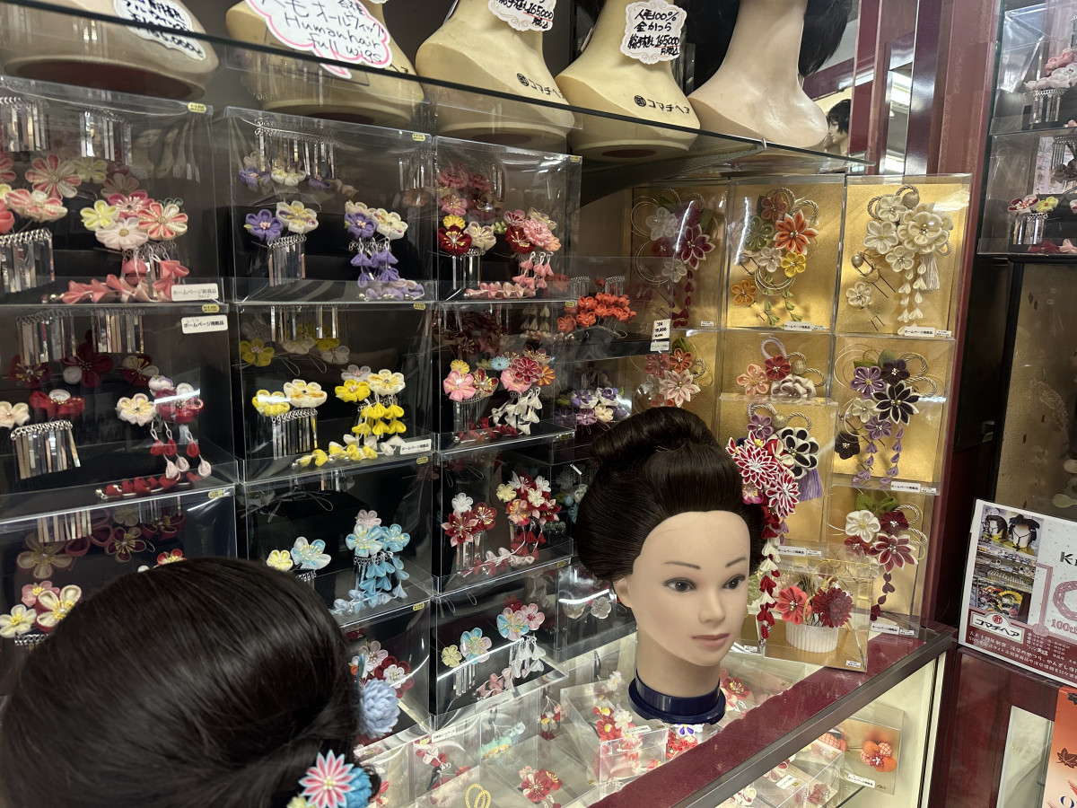 かんざしコーナー